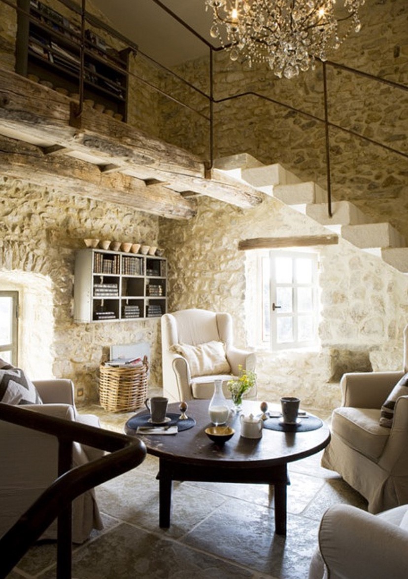 french house interior
