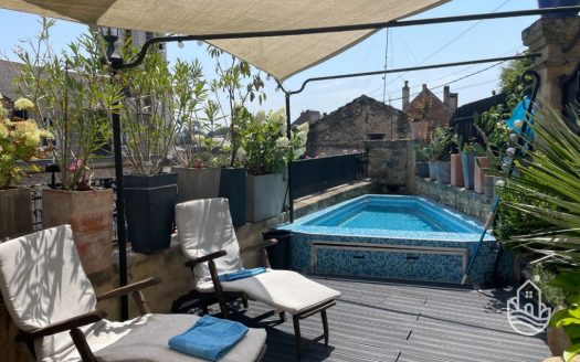 Stunning Stone Built Village House With Patio, Plunge Pool, And Apartment