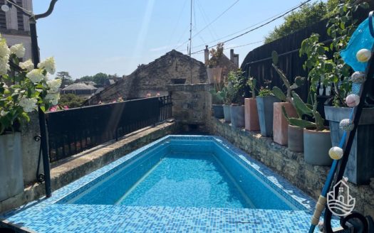 Stunning Stone Built Village House With Patio, Plunge Pool, And Apartment