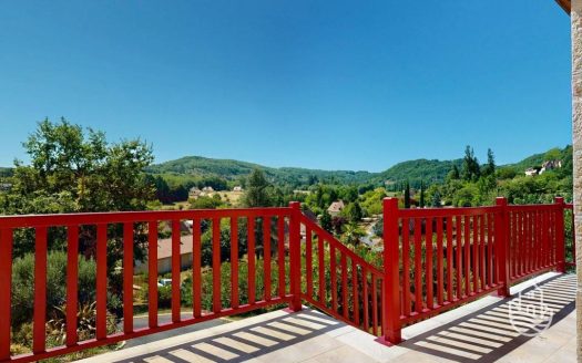 **Bright Pleasant Village House With Breathtaking Views Of The Dordogne Valley