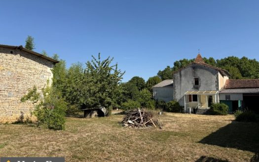 4 Bed Village House To Restore With Outbuildings Between Mansle And Aunac