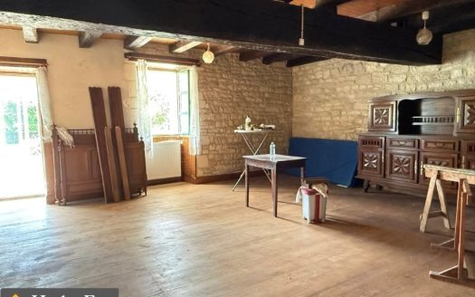 4 Bed Village House To Restore With Outbuildings Between Mansle And Aunac