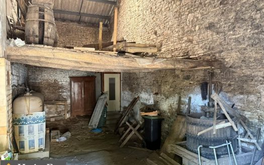4 Bed Village House To Restore With Outbuildings Between Mansle And Aunac
