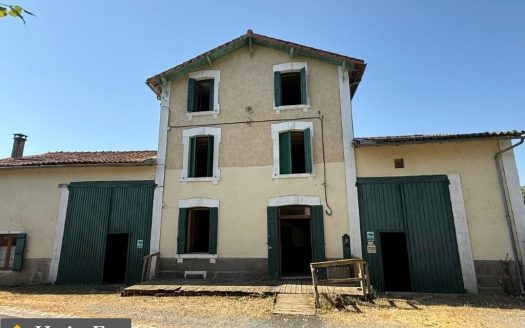 4 Bed Village House To Restore With Outbuildings Between Mansle And Aunac