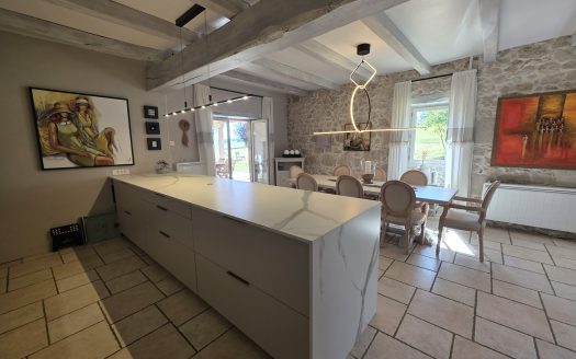 Immaculate Stone Property Set On 4.7 Hectares Of Meadows, Swimming Pool And Outbuildings