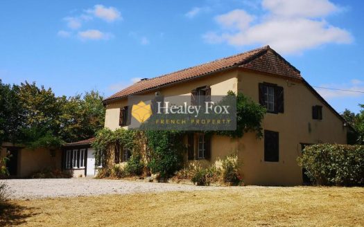 Superb Gascon House With Outbuilding, Terrace, Swimming Pool And Lovely Views