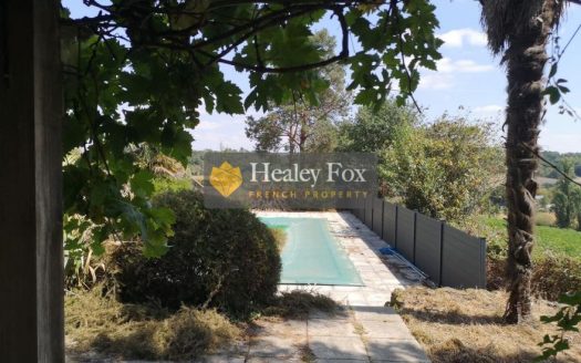 Superb Gascon House With Outbuilding, Terrace, Swimming Pool And Lovely Views