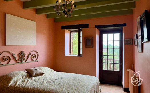 Beautiful Stone House Set On 11 Hectares Of Woodland And Meadow In A Hamlet