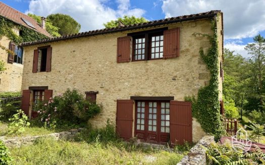 Beautiful Stone House Set On 11 Hectares Of Woodland And Meadow In A Hamlet