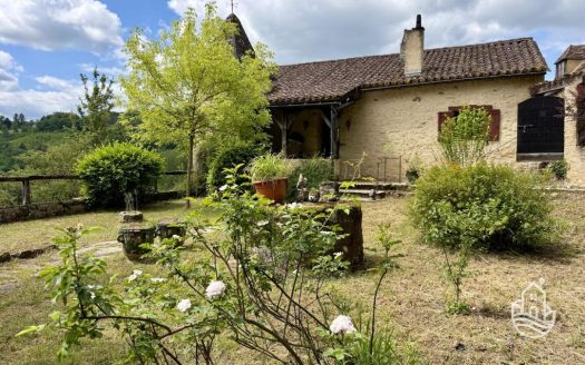 Beautiful Stone House Set On 11 Hectares Of Woodland And Meadow In A Hamlet